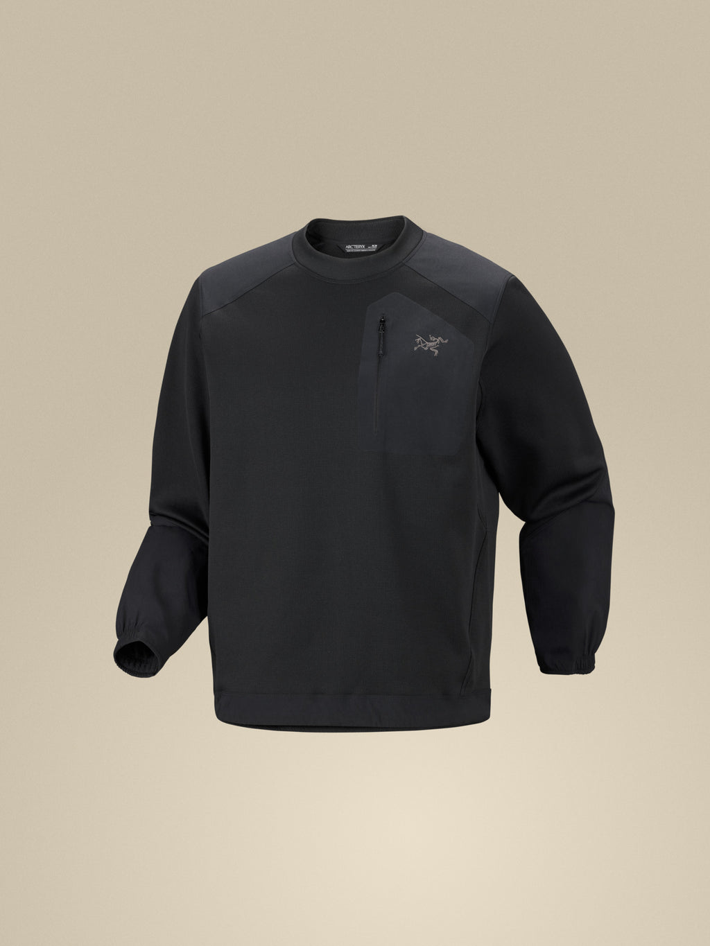 Konseal Crew Neck Pullover Black 