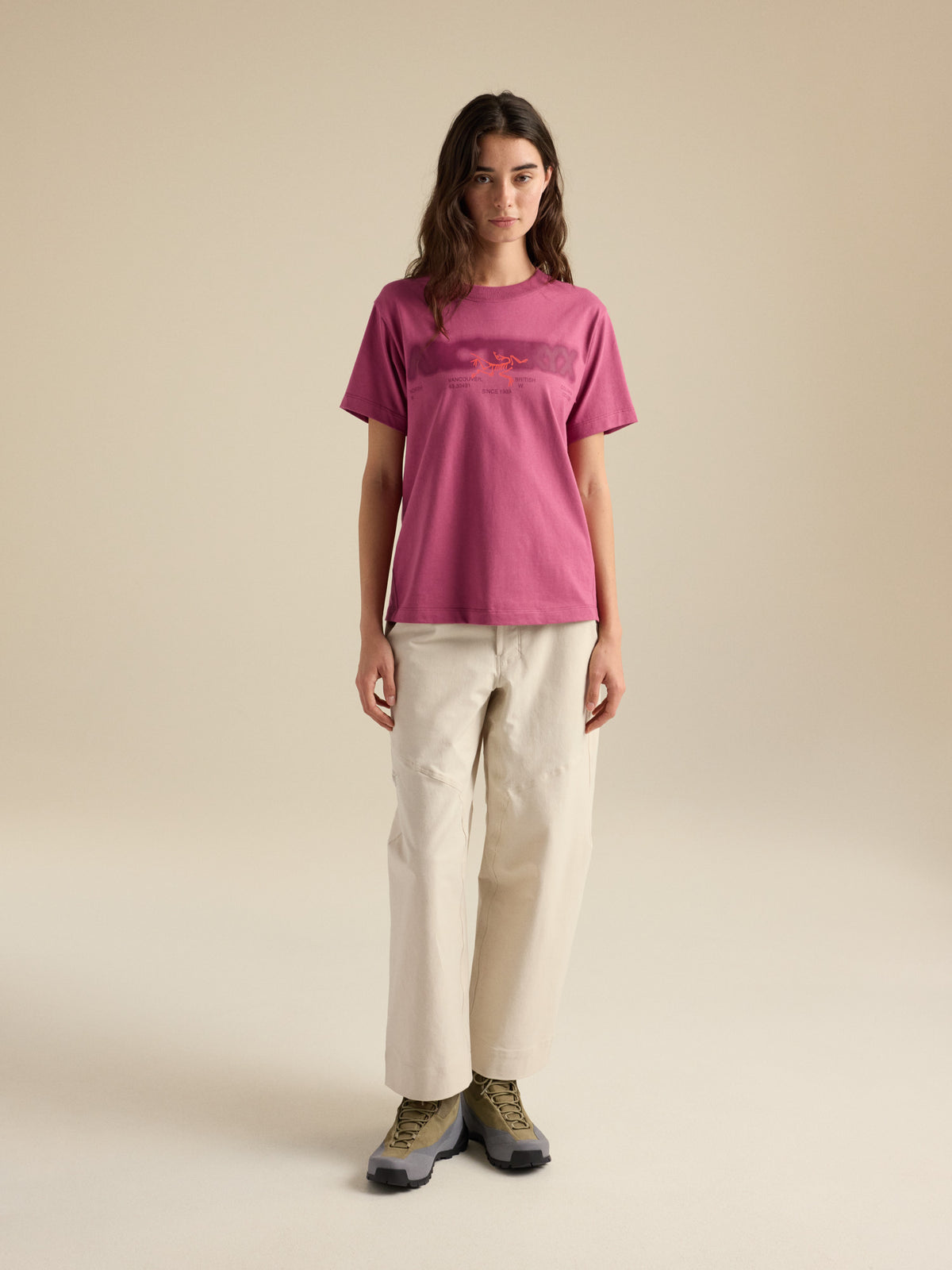 Kragg Cotton Dream State Crew Neck Shirt SS Women's Lt Renegade / Renegade Full Body