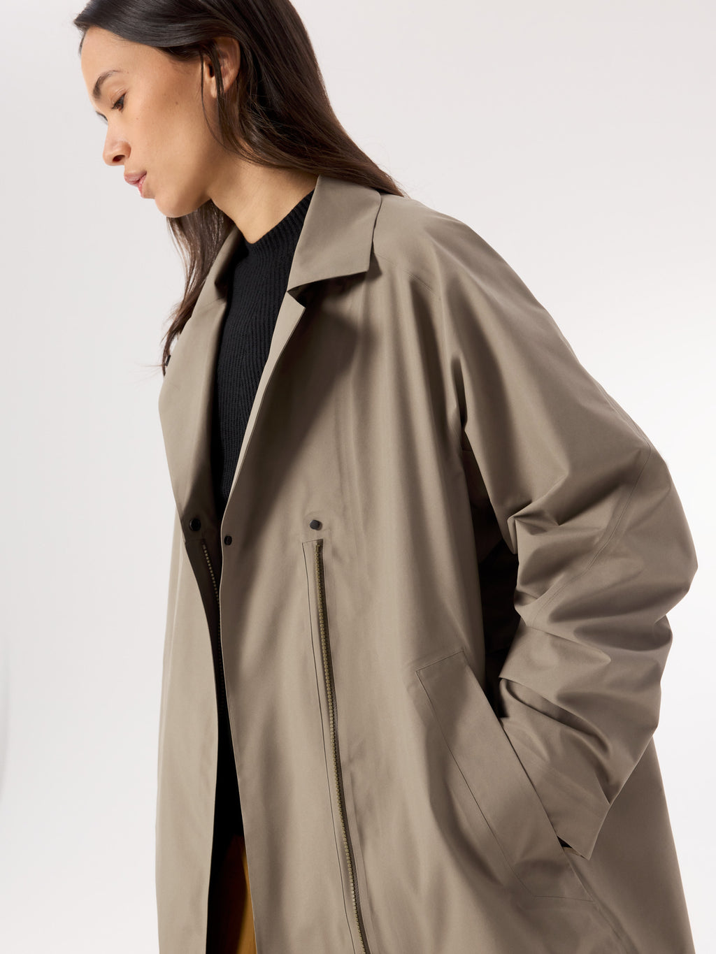 Nitra Trench Coat Women's Lt Gnosis Hover