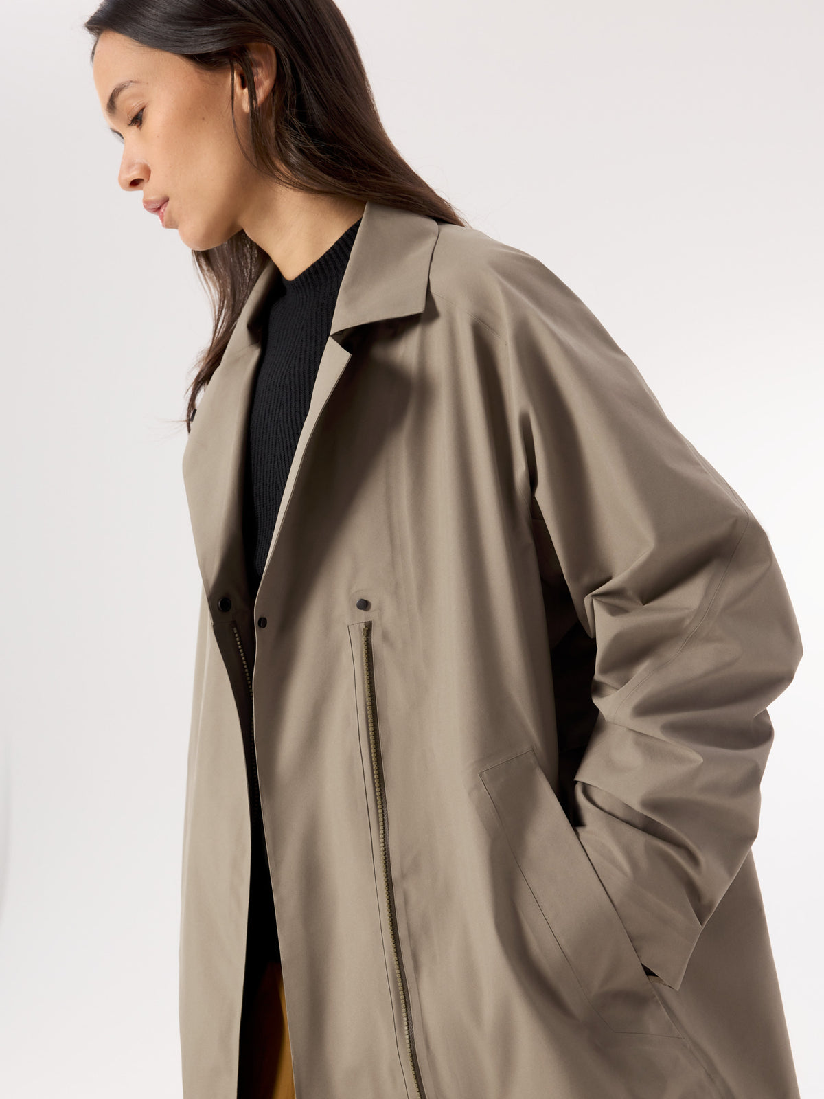Nitra Trench Coat Women's Lt Gnosis Hover