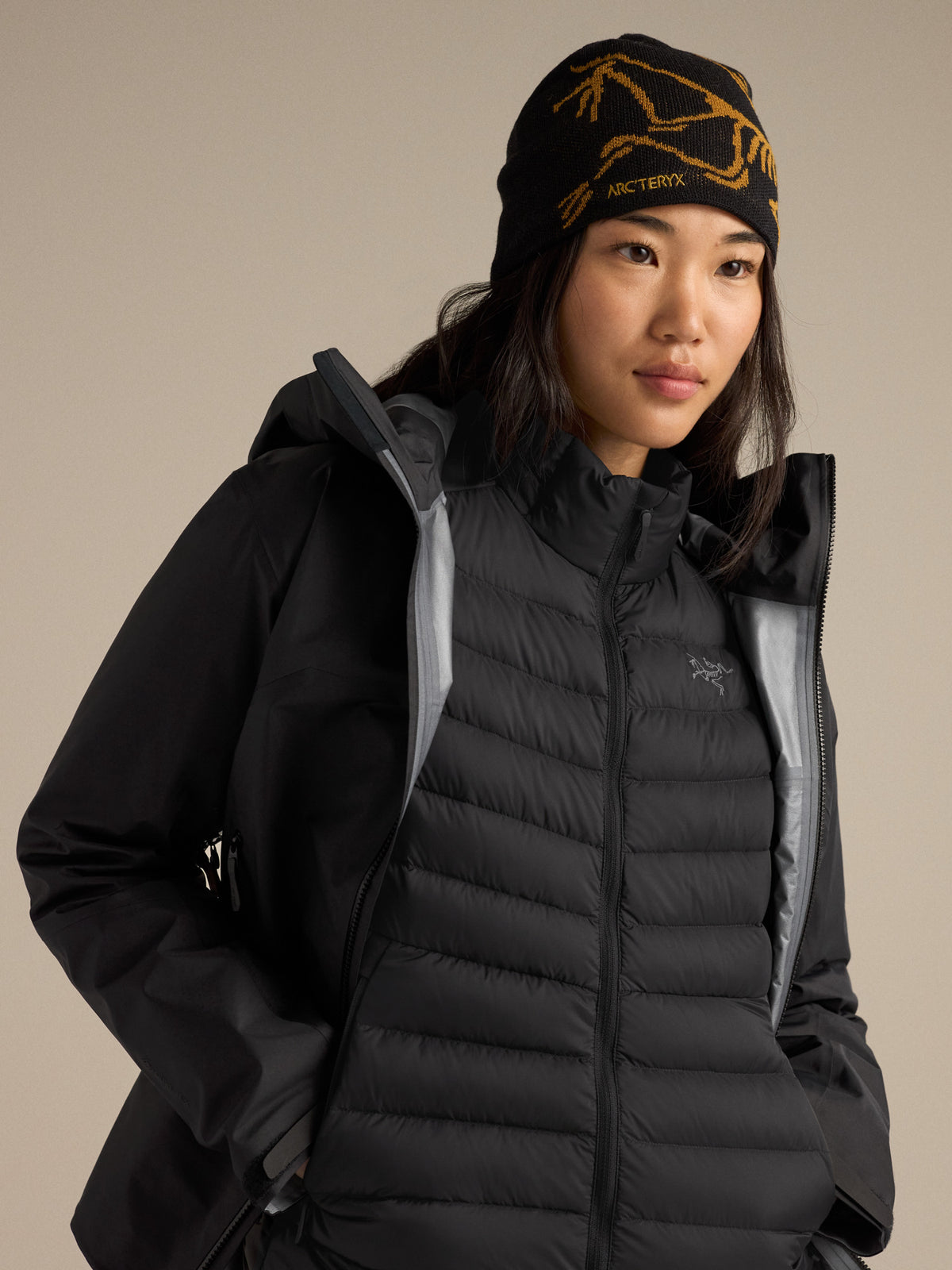 Cerium Jacket Women's Black II Detail 1