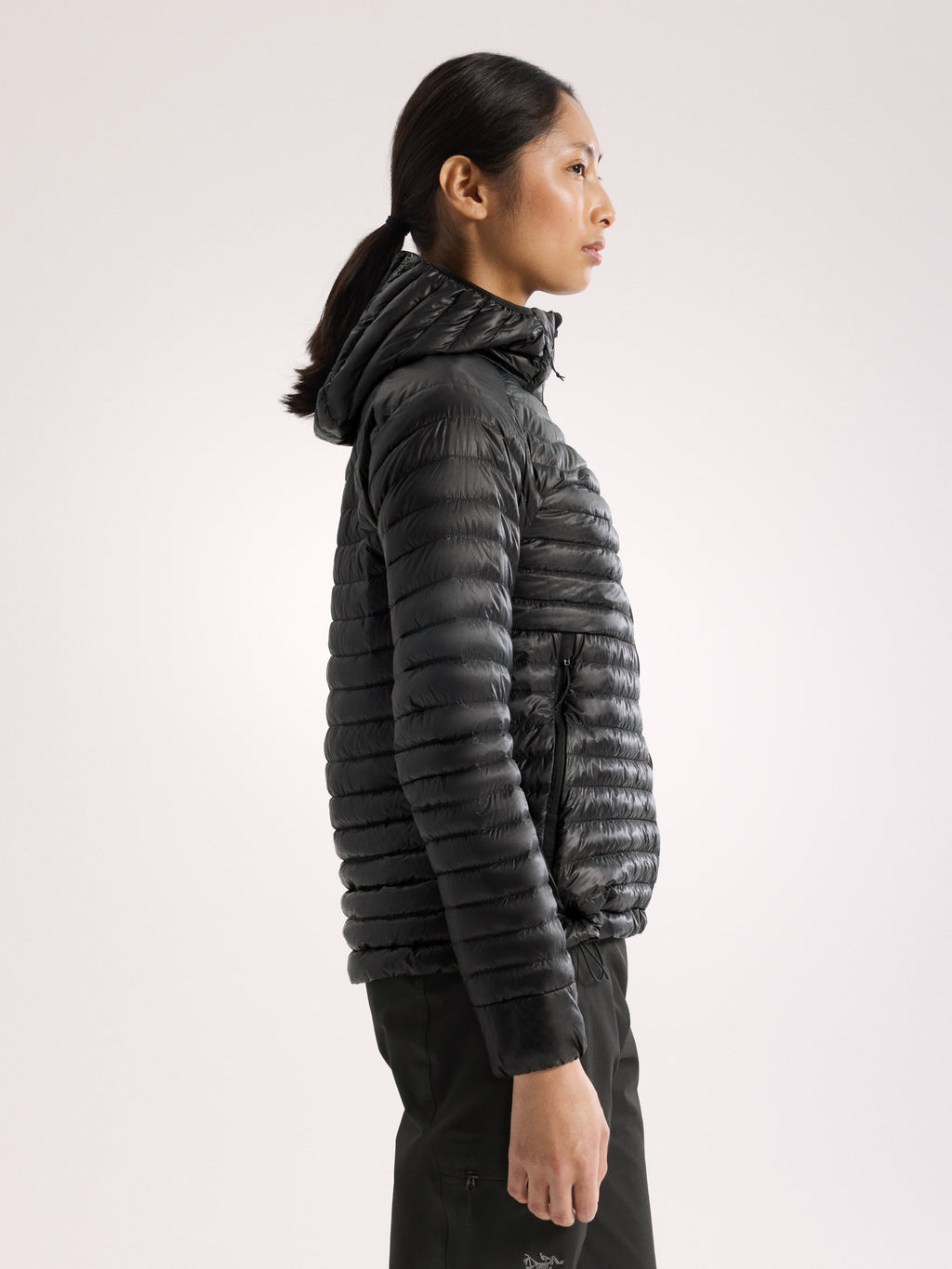 Cerium SL Hoody Women's Black Side View