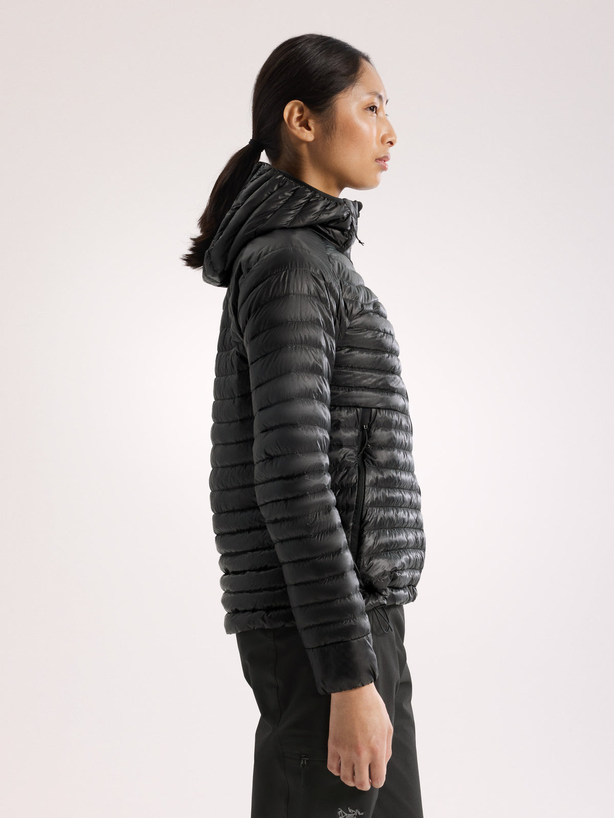 Cerium SL Hoody Women's Black Side View