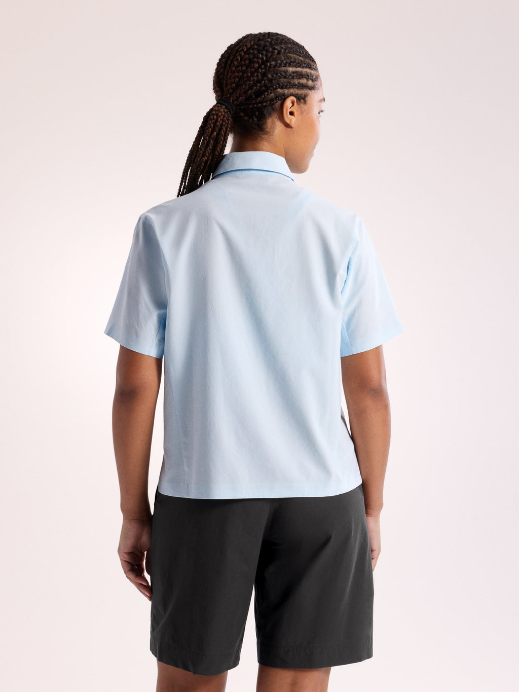 Sima Shirt SS Women's Alpine Blue Back View