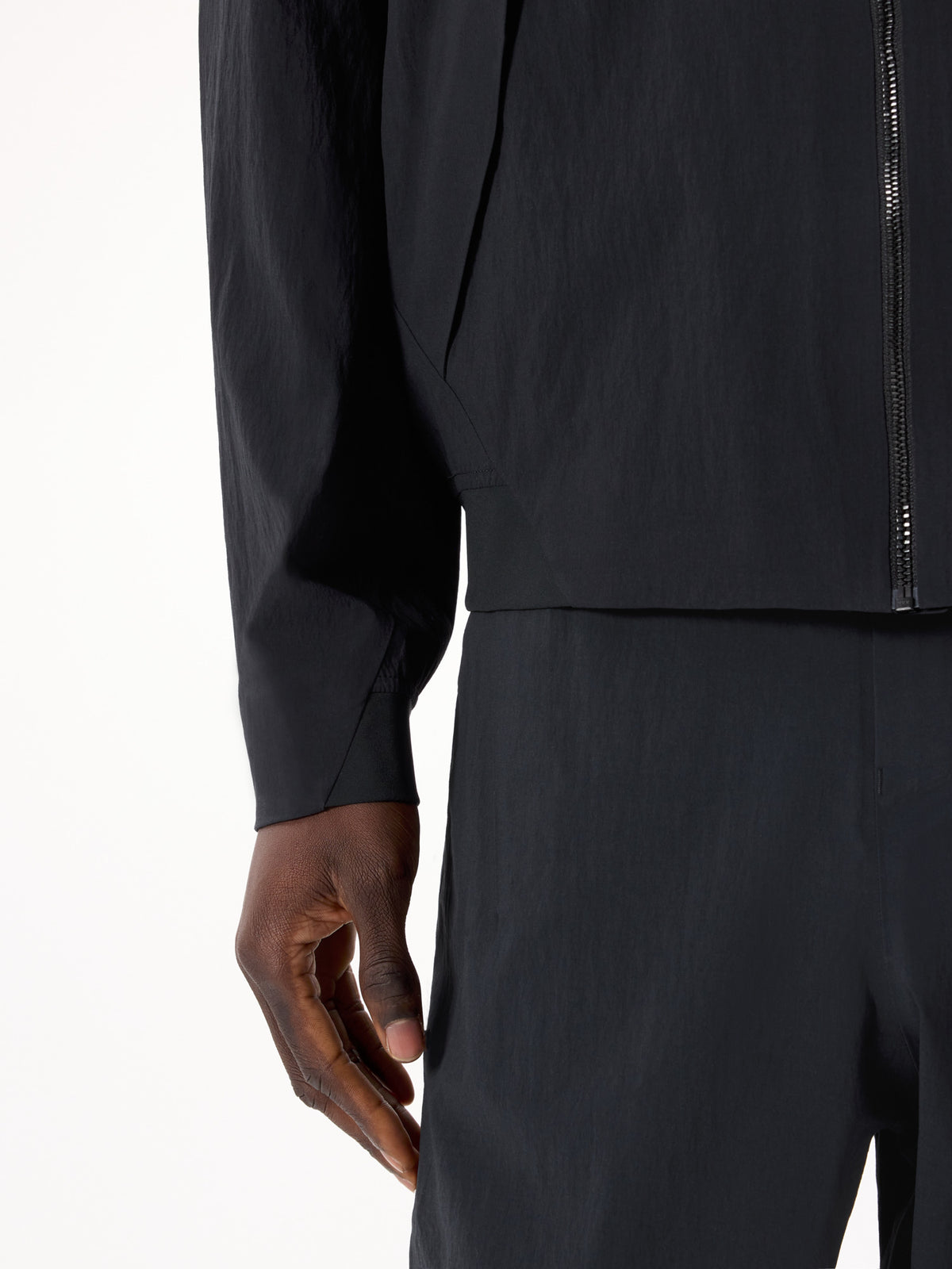 Diode Bomber Jacket Black Detail 2