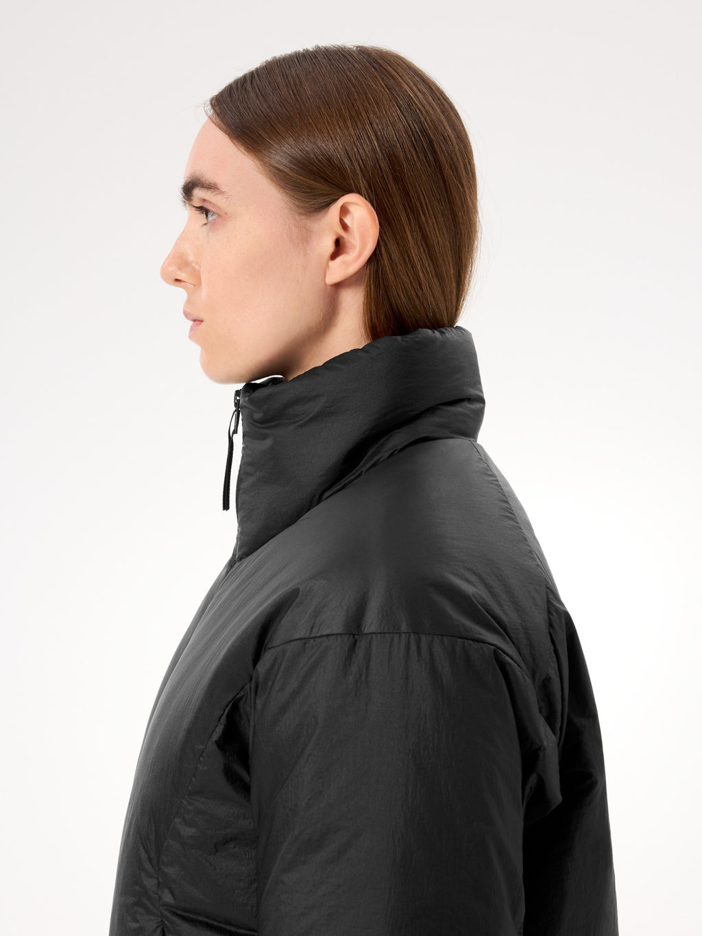 Conduit Down Jacket Women's Black Detail 2