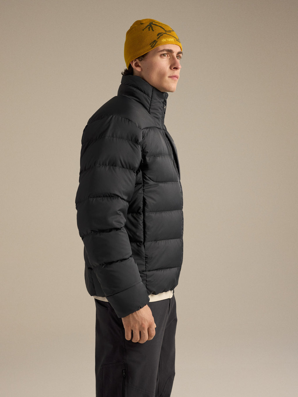 Thorium Jacket Black Side View