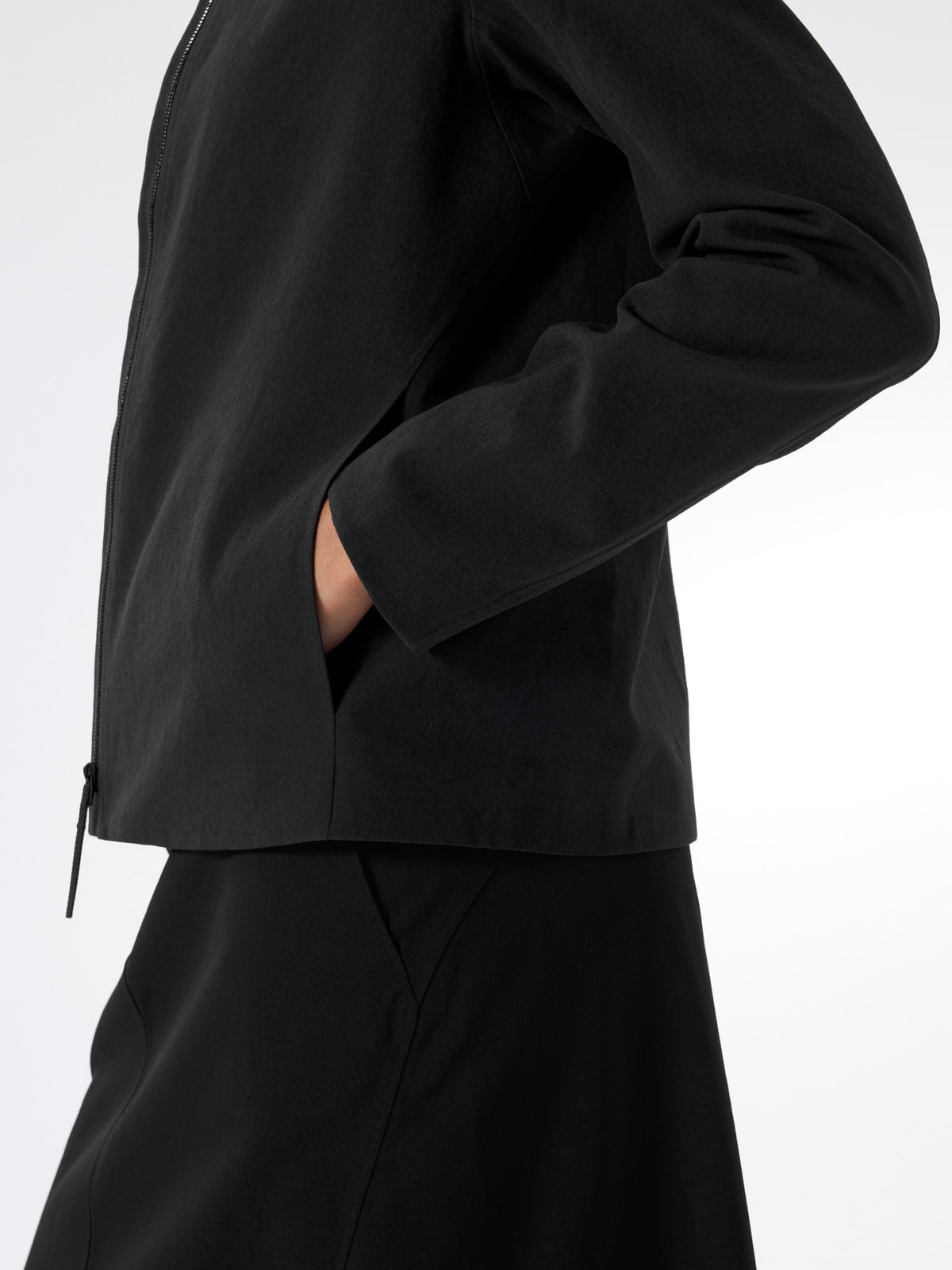Limina Softshell Jacket Women's Black Detail 2