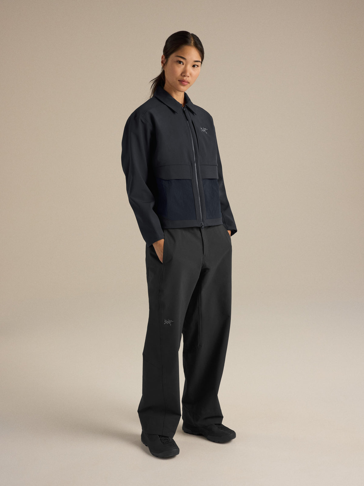 Sonii MX Jacket Women's Black Full Body