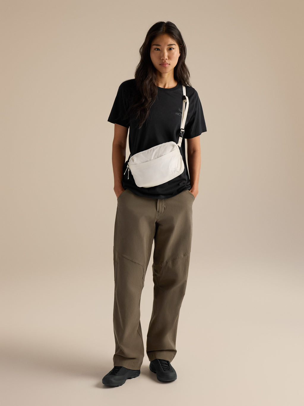 Heliad Crossbody Bag Sea Salt Full Body