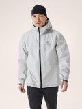 Alpha SL Jacket Arctic Silk / Black Front View