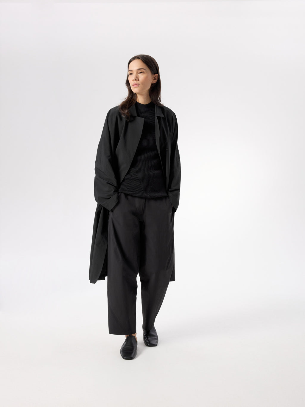 Nitra SL Trench Coat Women's Black Layering