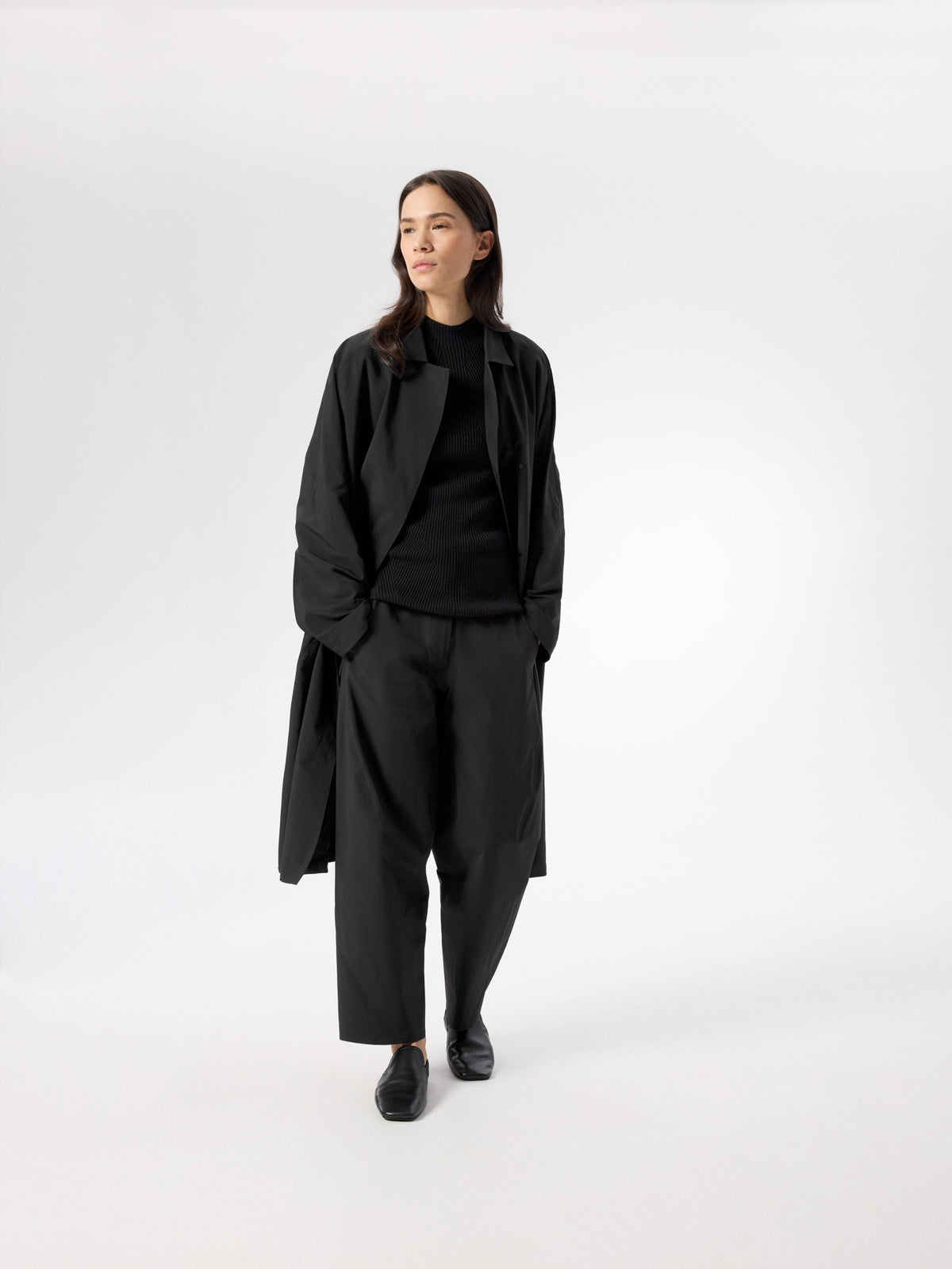 Nitra SL Trench Coat Women's Black Layering