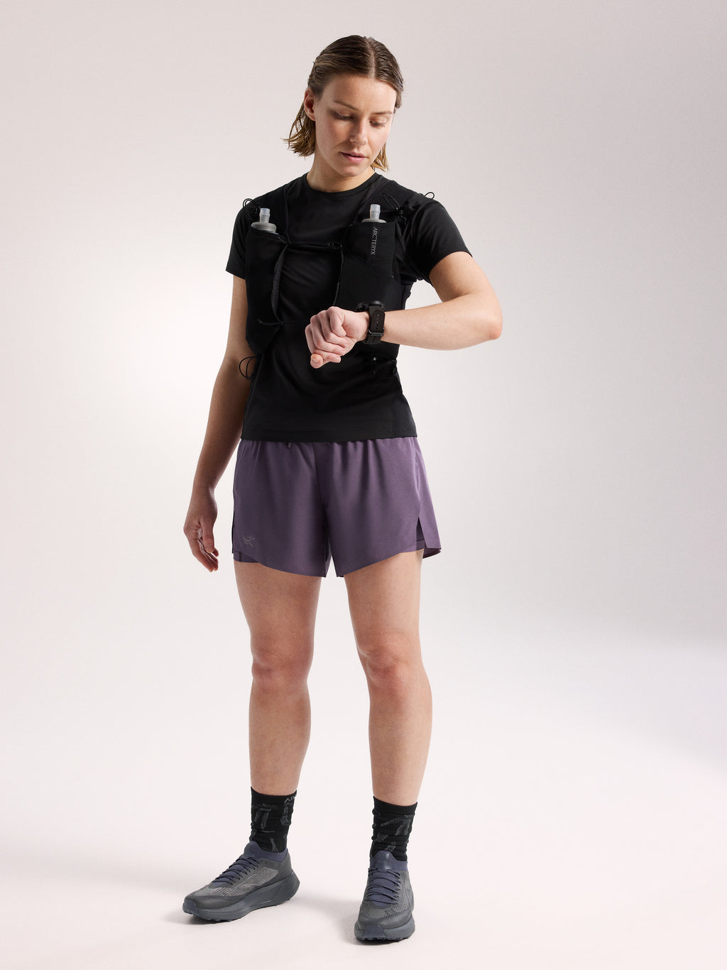 Norvan 2 in 1 Short 5" Women's Moondrop Full Body