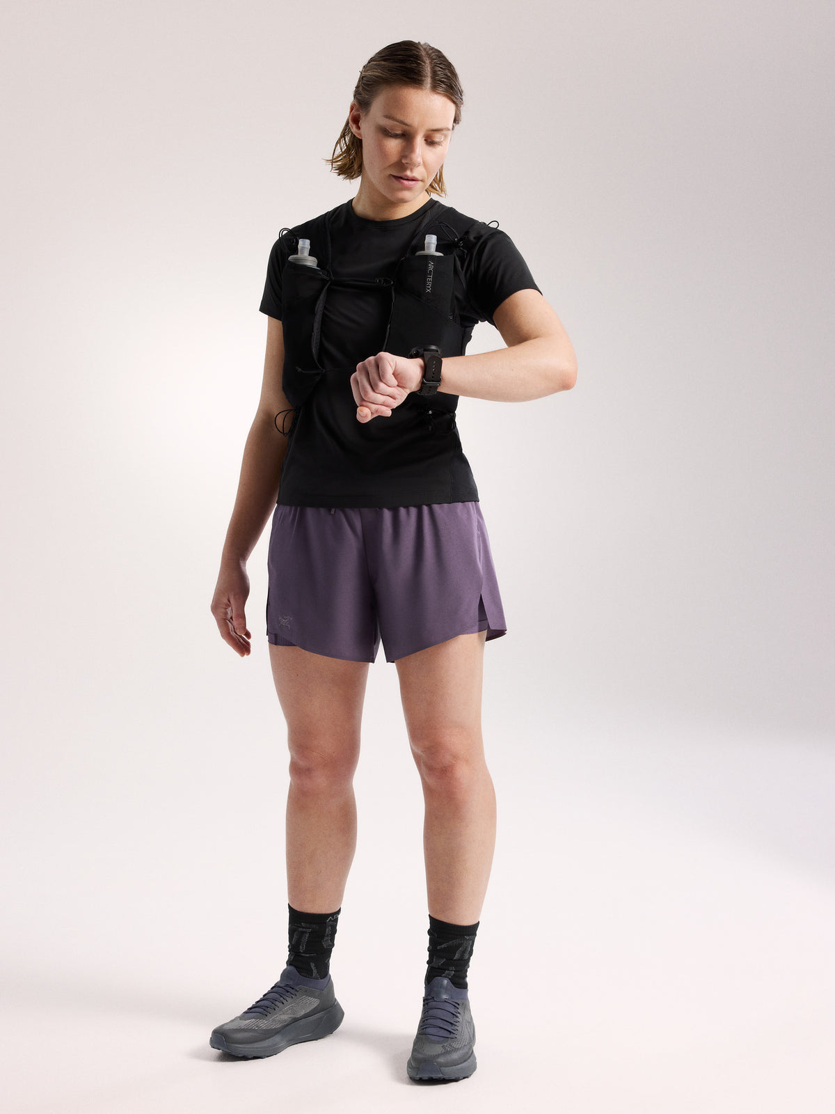 Norvan 2 in 1 Short 5" Women's Moondrop Full Body
