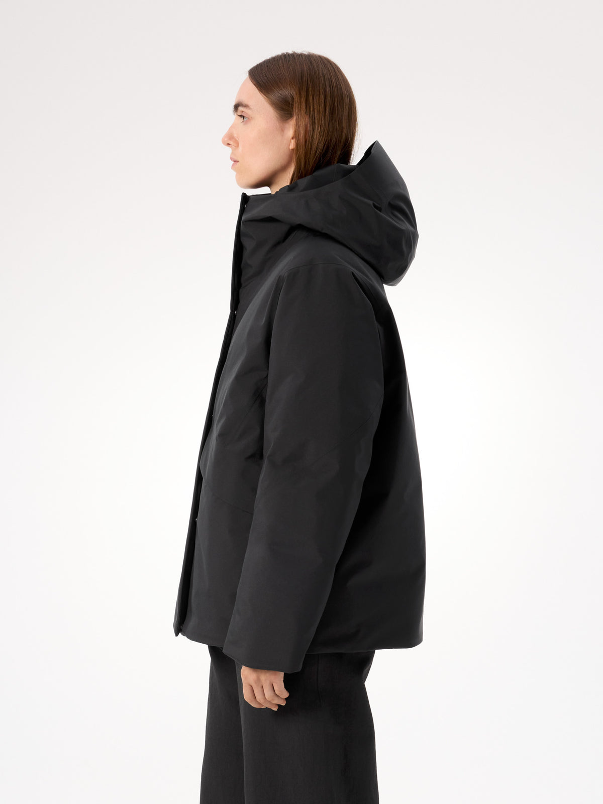Ifora Down Jacket Women's Black Profile