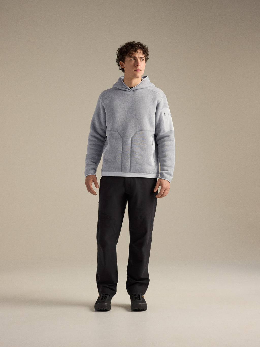 Covert Pullover Hoody Solitude Heather Full Body