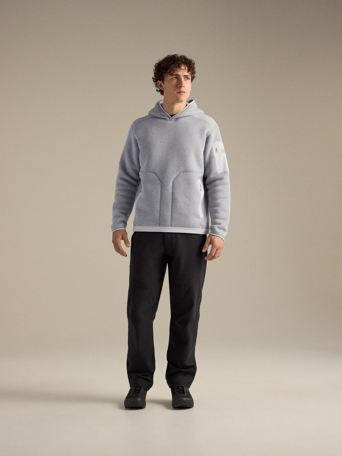 Covert Pullover Hoody Solitude Heather Full Body