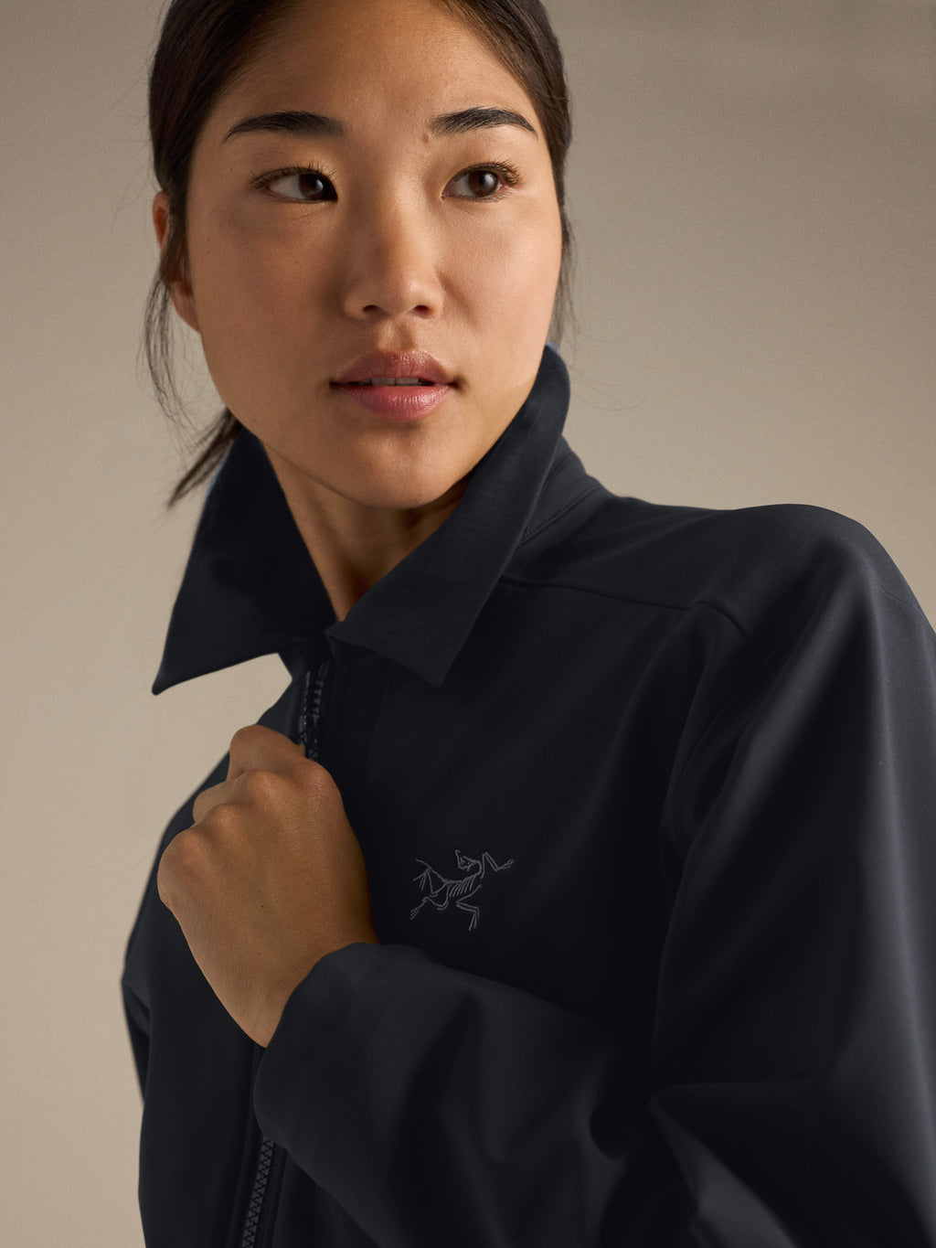 Sonii MX Jacket Women's Black Detail 1