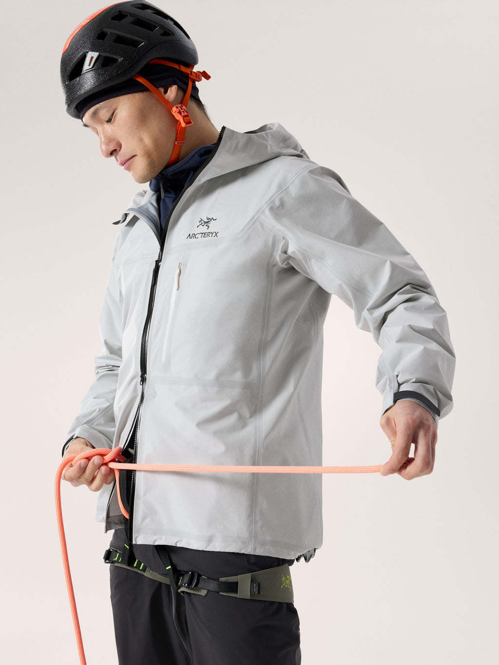 Alpha SL Jacket Arctic Silk / Black Hover