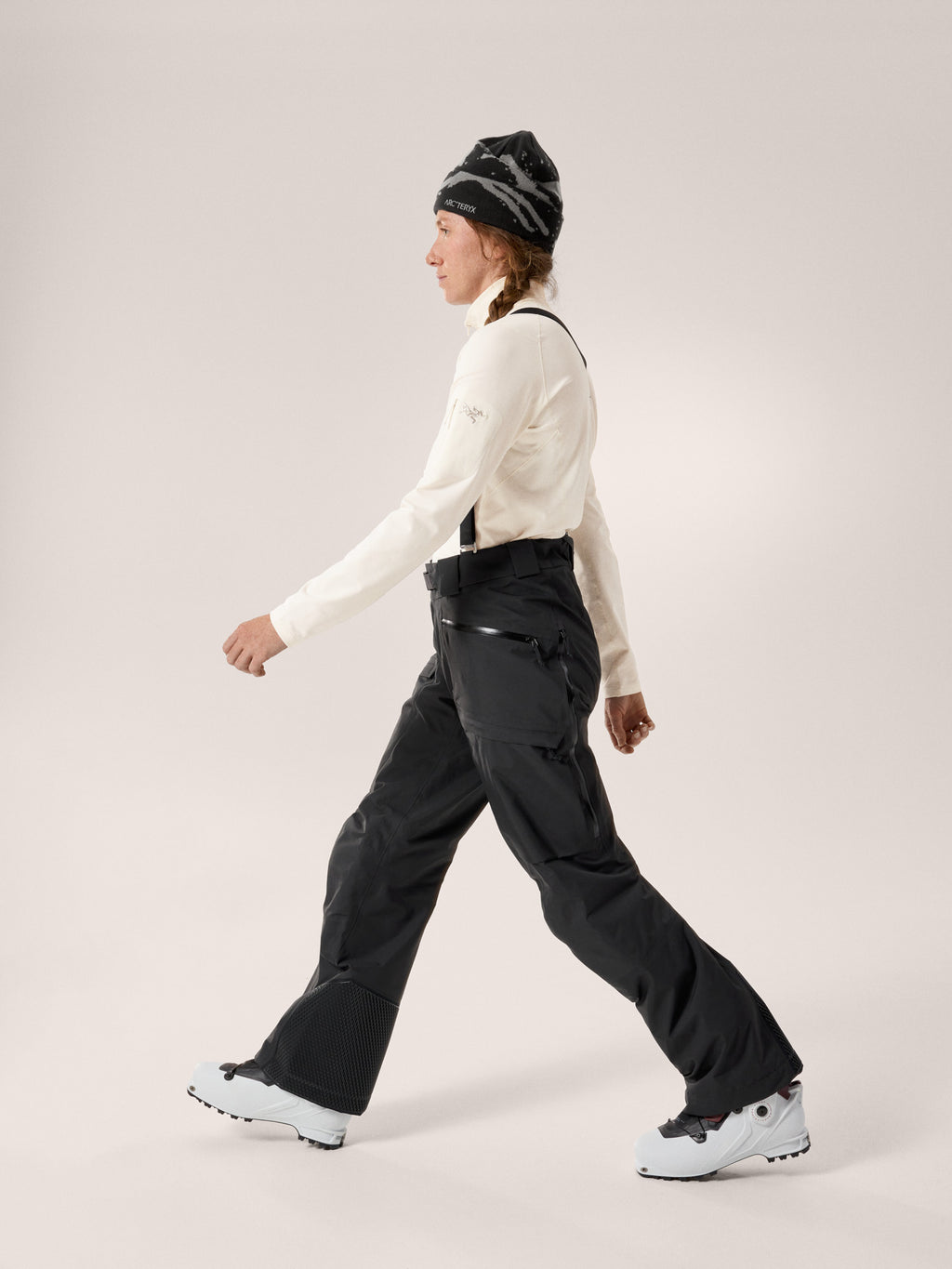 Ski Guide Pant W Women's Black Side View