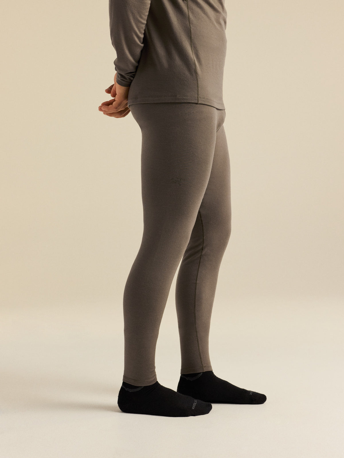Satoro Merino Wool Bottom Mongoose Side View