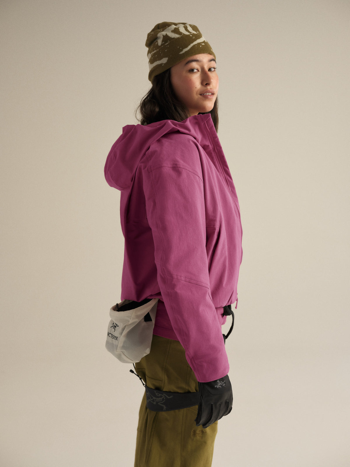 Clarkia AR Insulated Hoody Women's Lt Renegade Side View