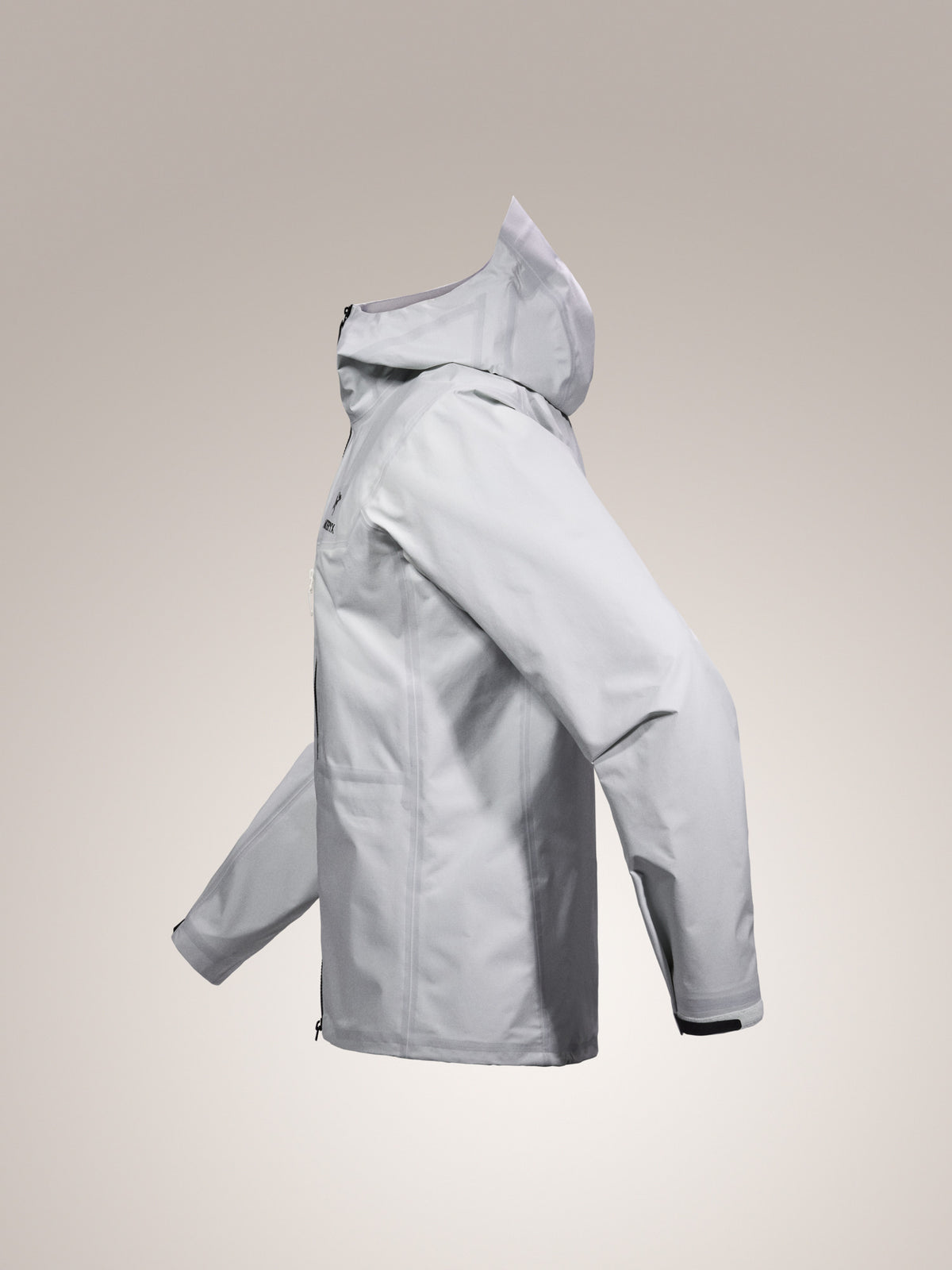 Alpha SL Jacket Arctic Silk / Black Profile