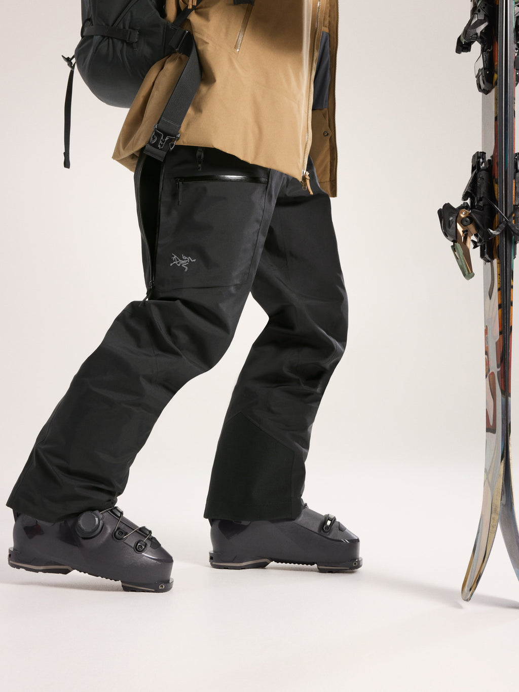 Sabre Bib Pant Black Waist Detail