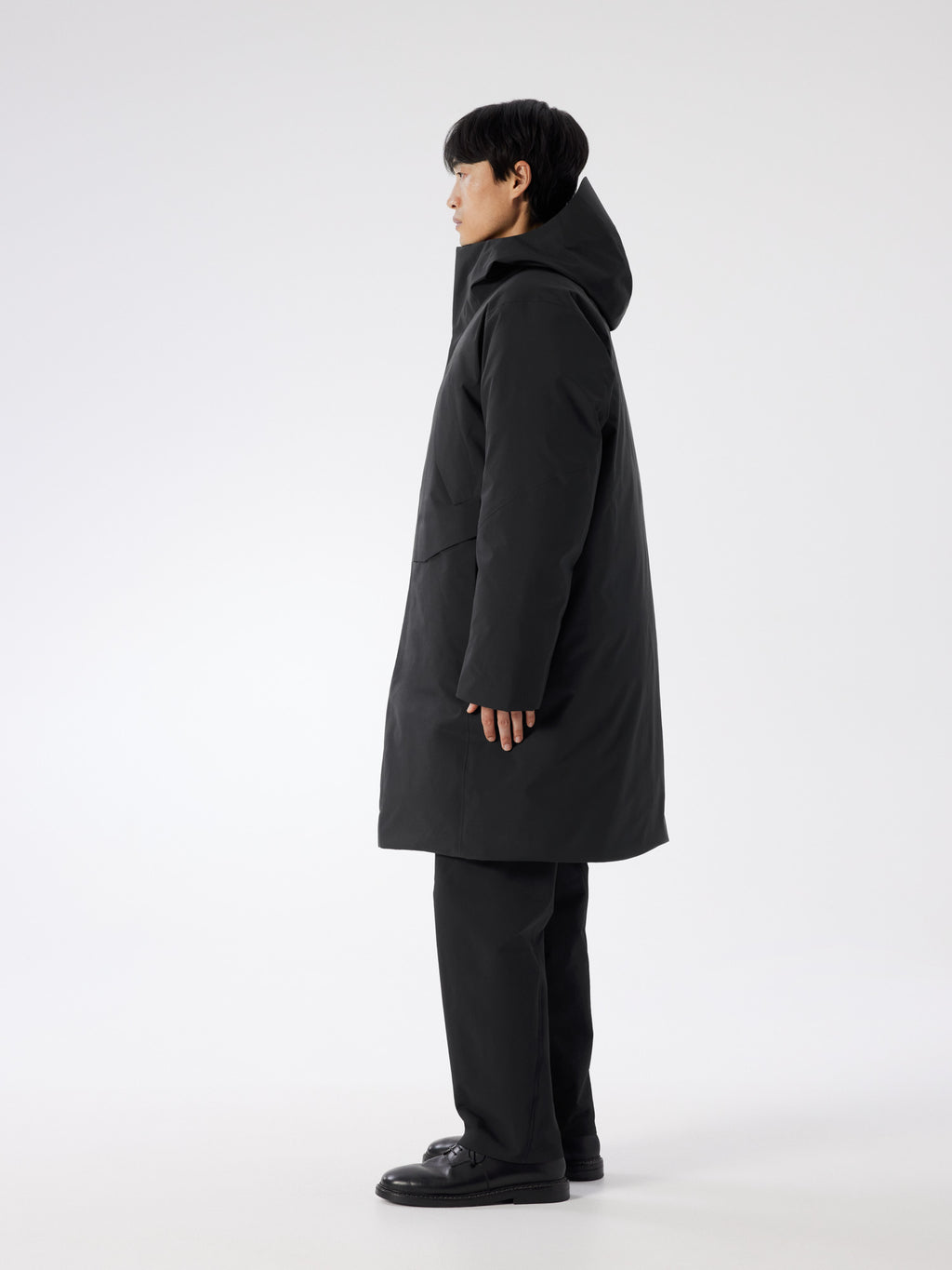 Sorin Down Parka Black Profile