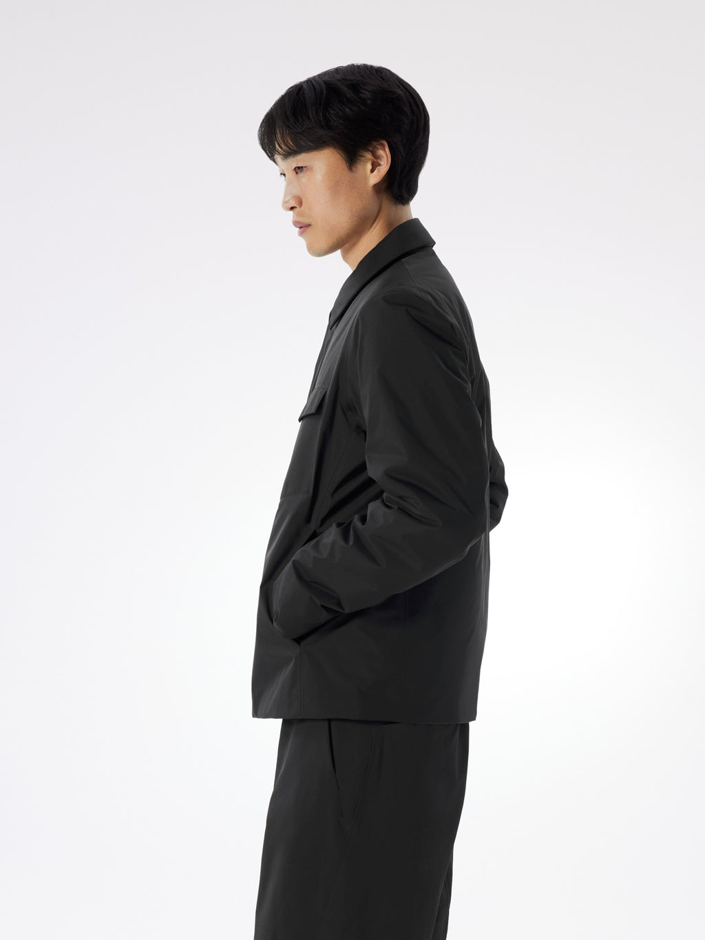 Spere Insulated Jacket Black Profile