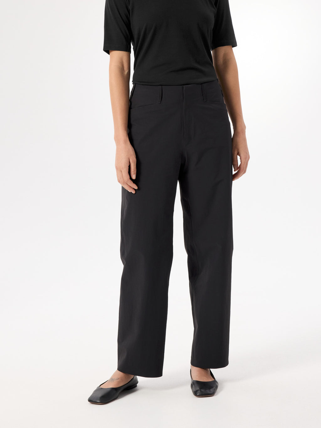 Belfry Pant Women's Black Front View