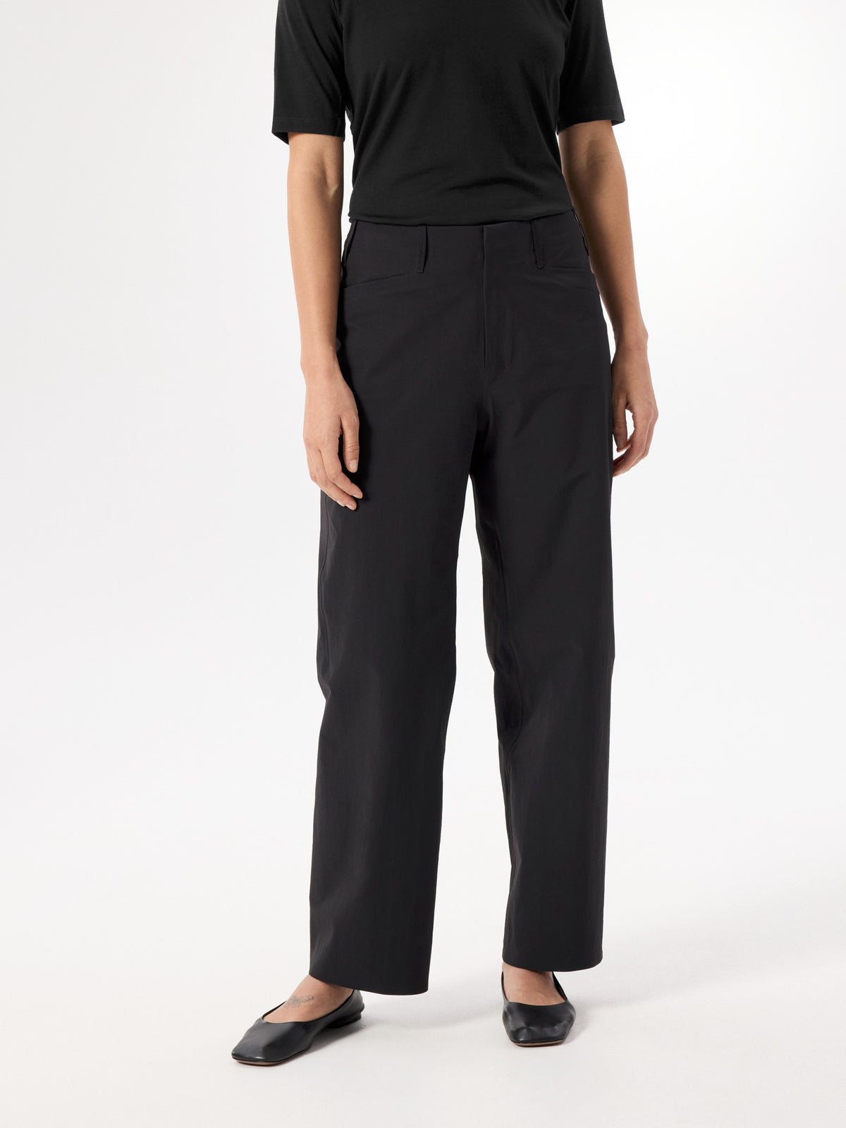 Belfry Pant Women's Black Front View