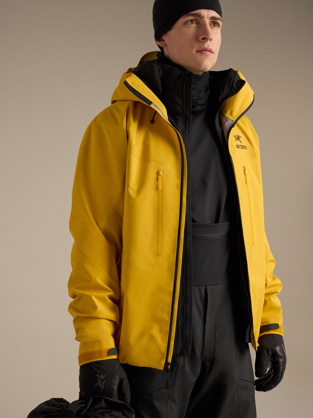 Alpha SV Bib Pant Black Detail 1