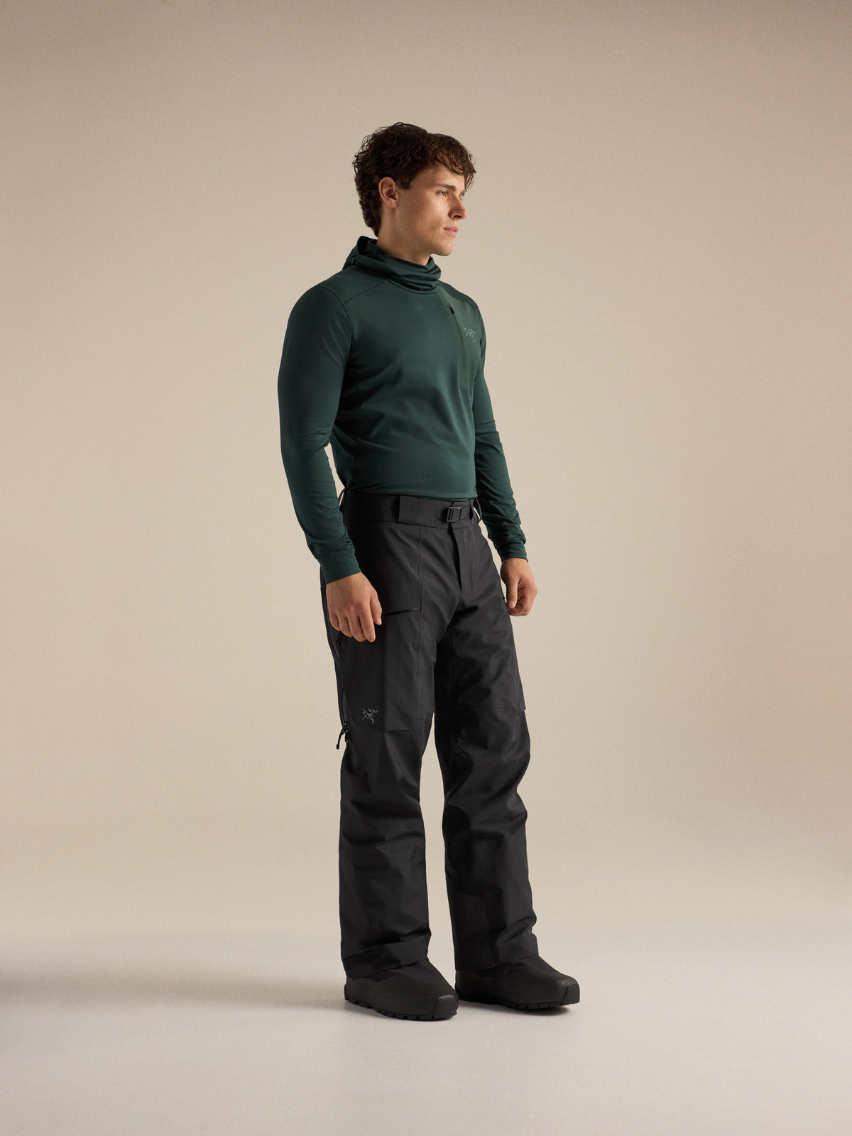 Rho LT Hoody Dark Jade Full Body