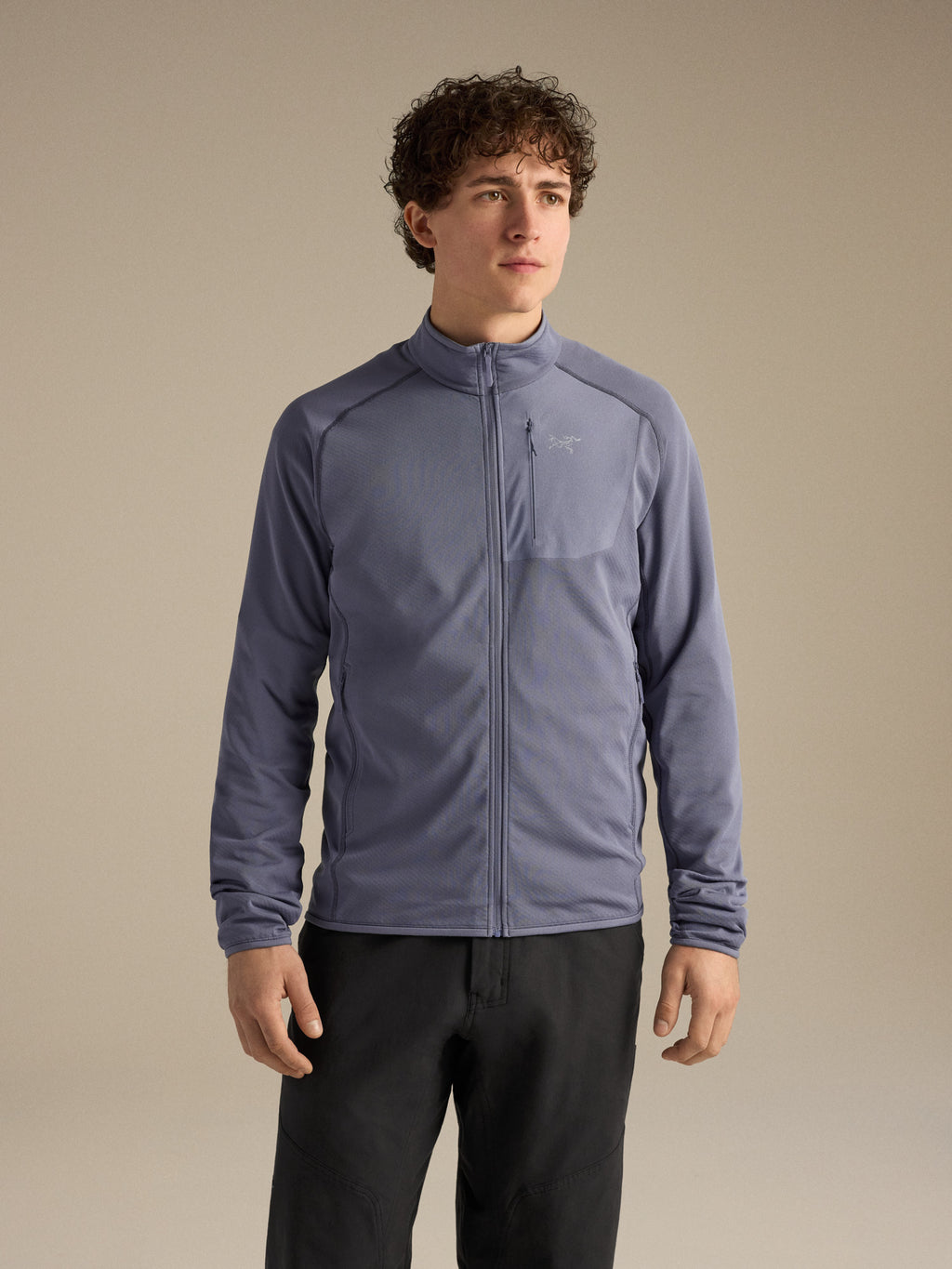 Delta Jacket Stratus Front View