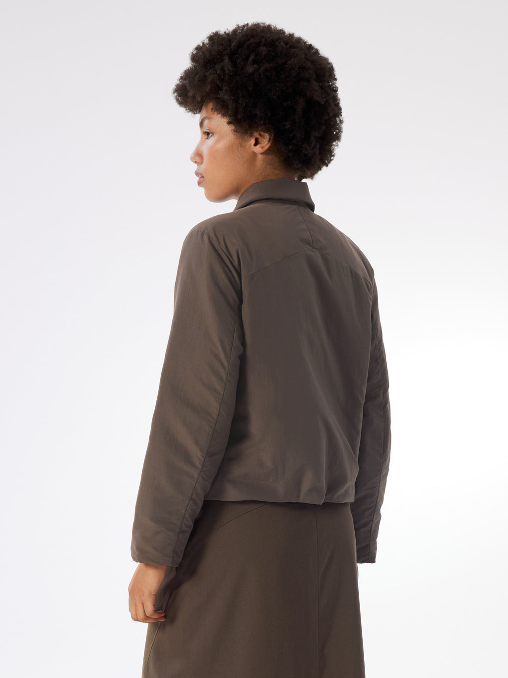 Corva Insulated Jacket Women's Sable Back View