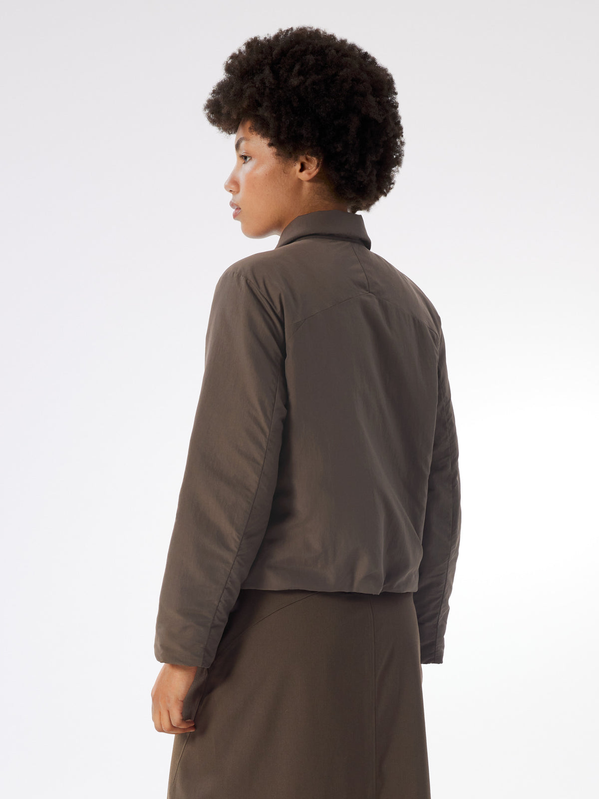 Corva Insulated Jacket Women's Sable Back View