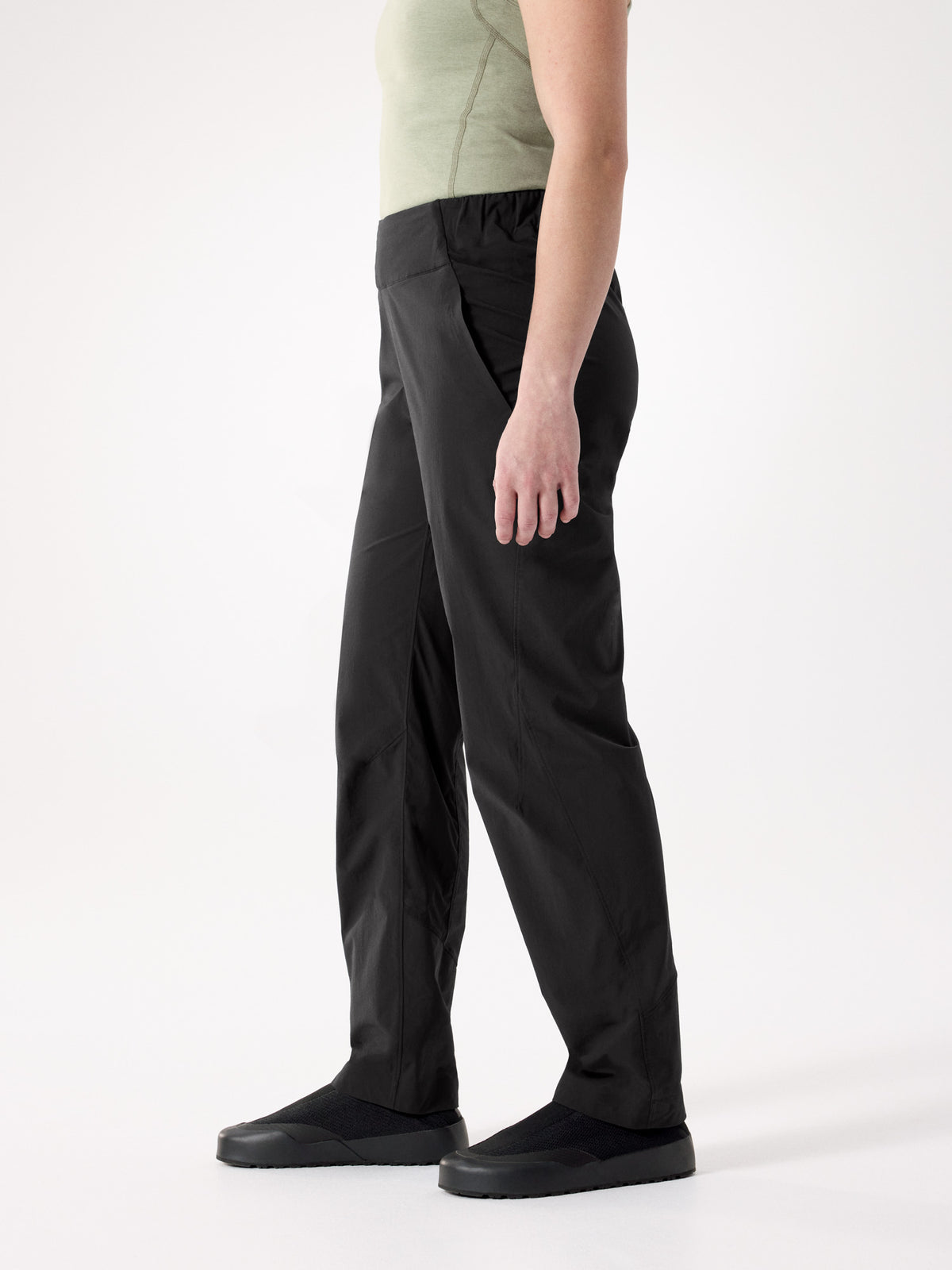 Silene Pant Women's Black Side View
