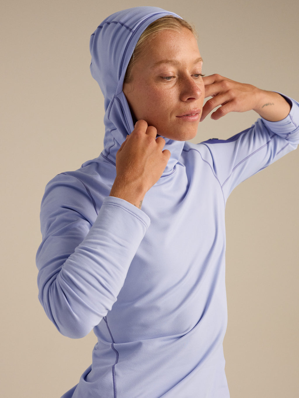 Rho Hoody Women's Kasumi / Blurple Detail 1