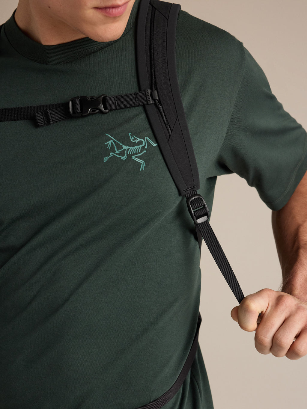 Konseal 15 Backpack Dark Jade Detail 1