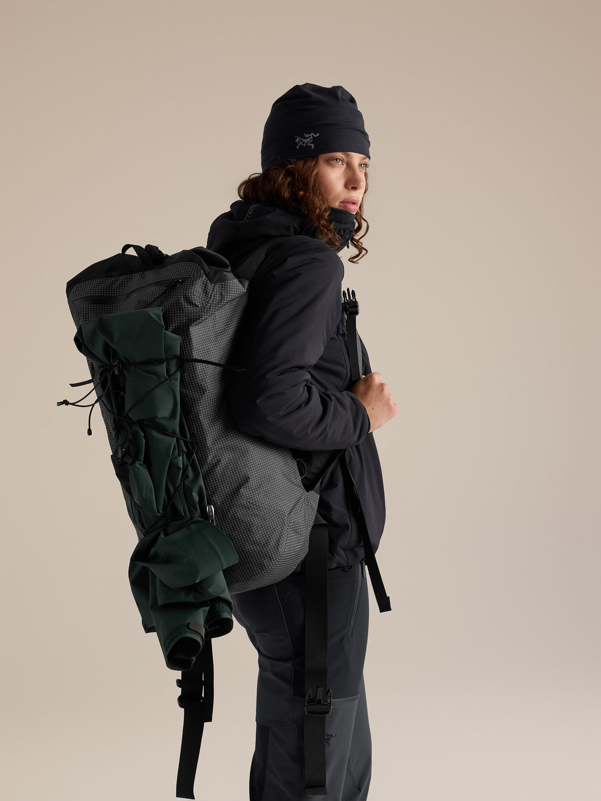 Alpha FL 30 Backpack Black Detail 1