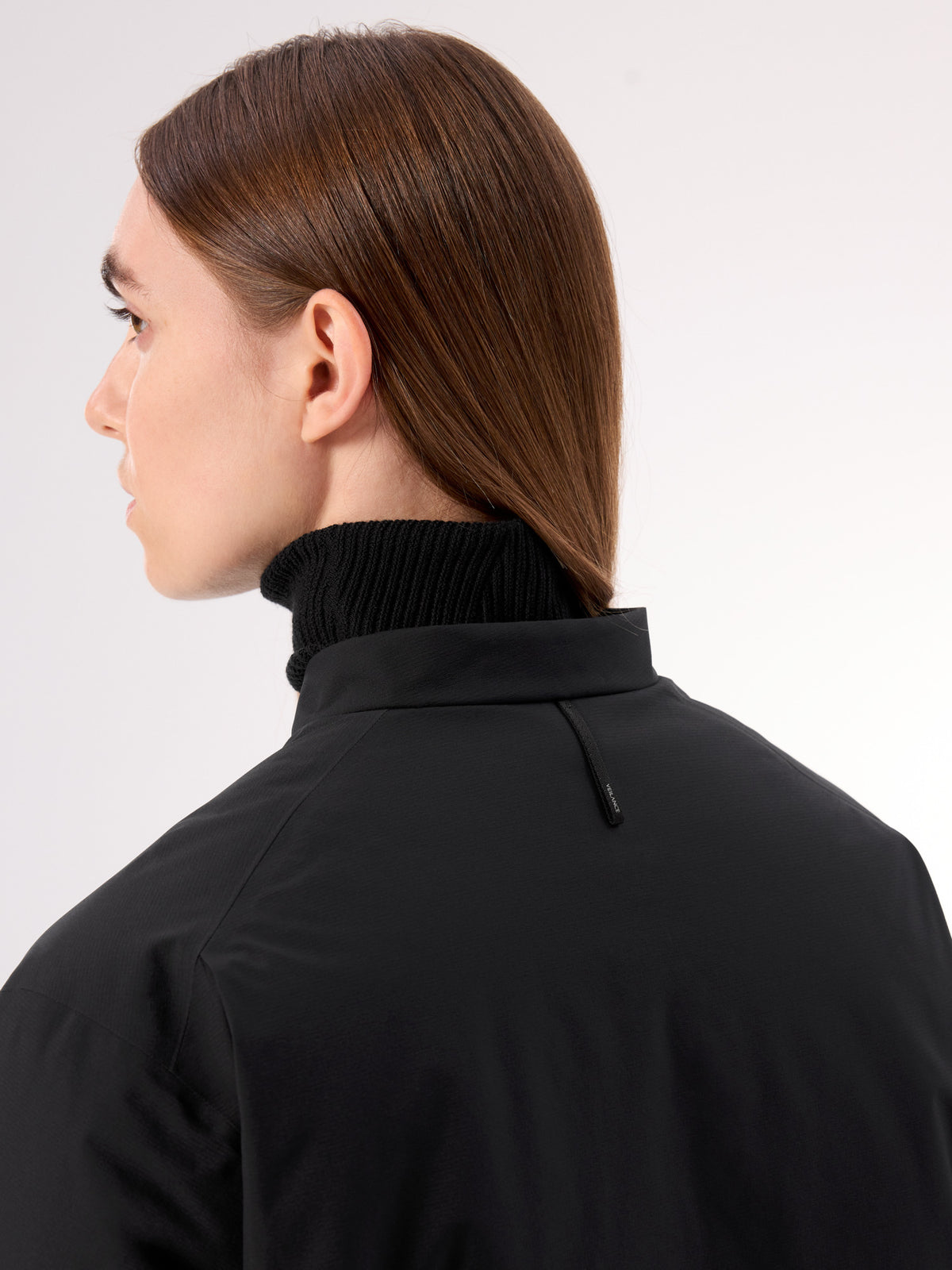 Decca Down Bomber Women's Black Detail 2
