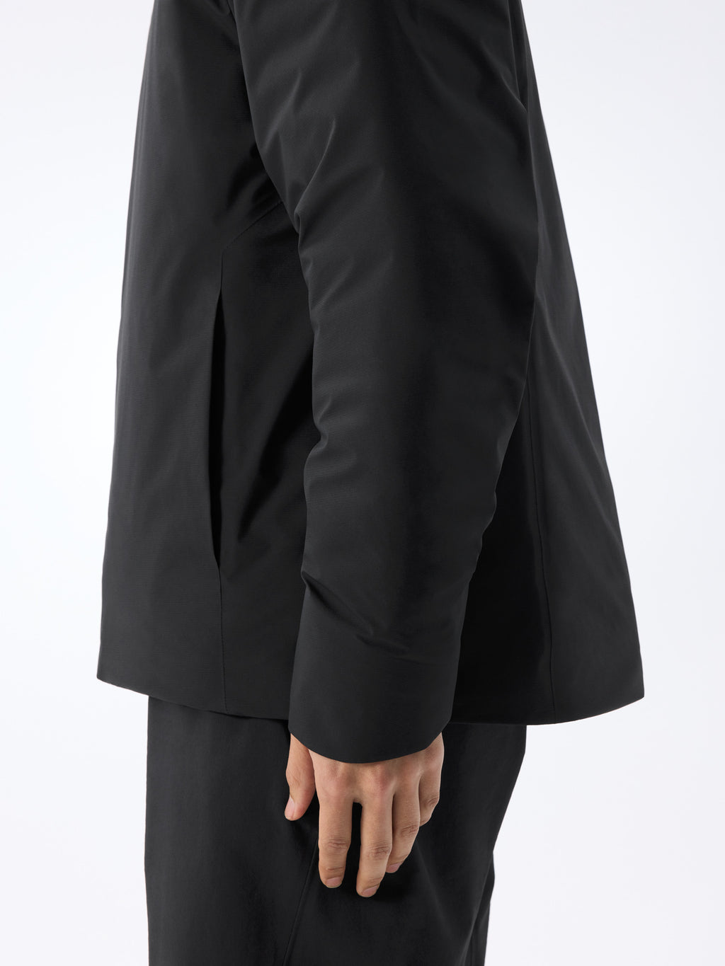 Altus Down Jacket Black Detail 5