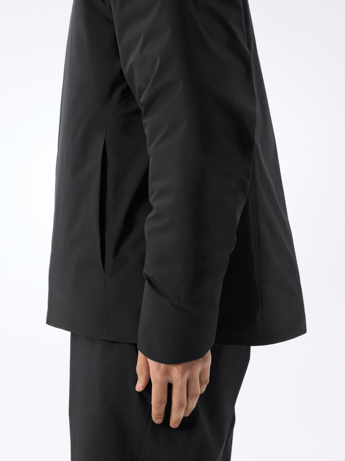 Altus Down Jacket Black Detail 5