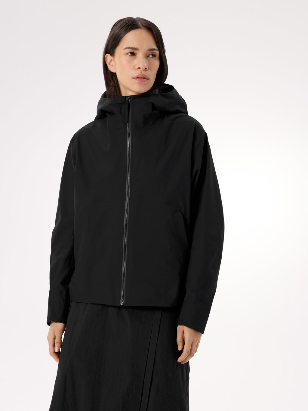 Asset SL Jacket Women's Black Front View