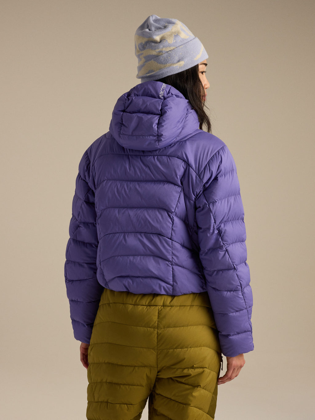 Omineca Short Jacket Women's Blurple Back View