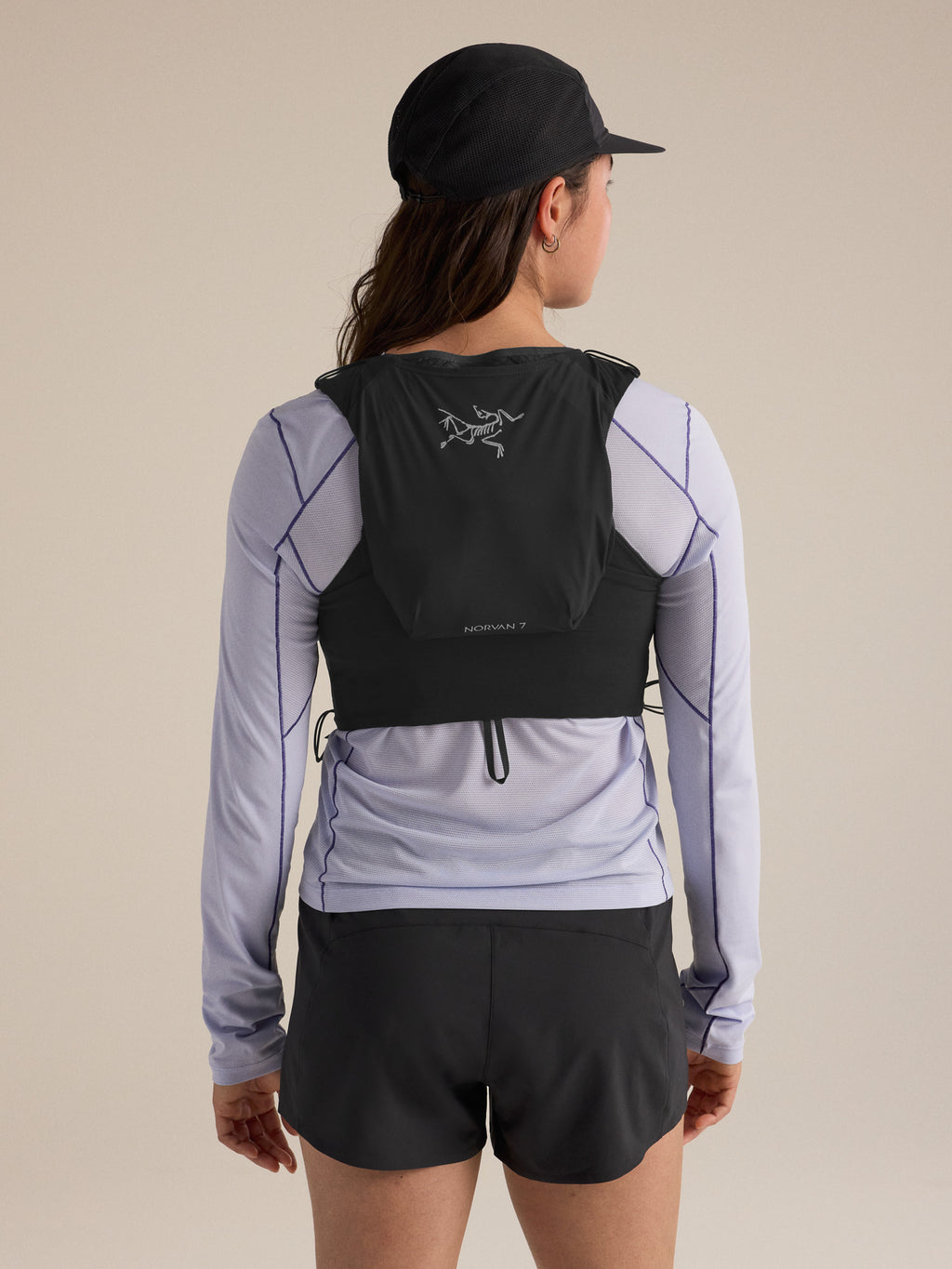Norvan 7 Vest Women's Black Back View