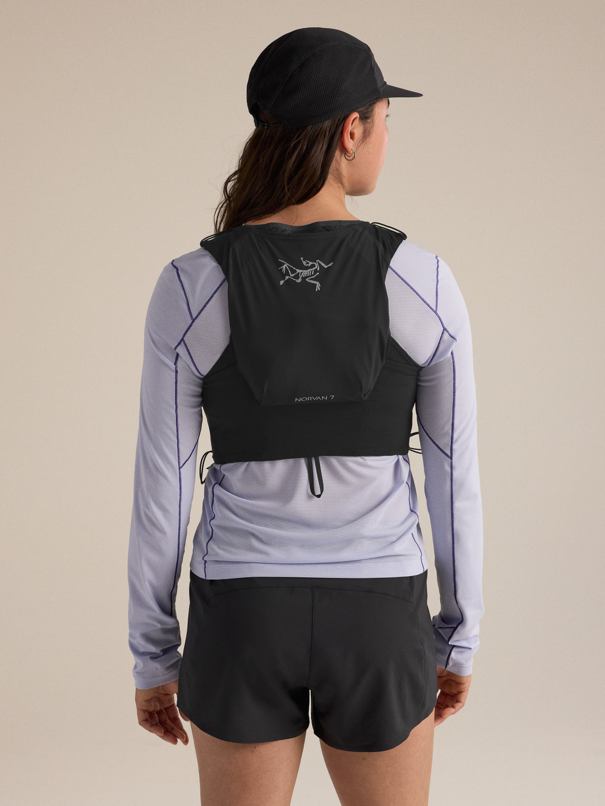 Norvan 7 Vest Women's Black Back View