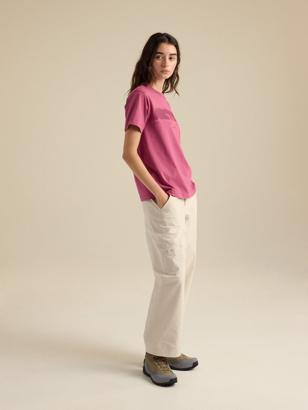 Kragg Cotton Dream State Crew Neck Shirt SS Women's Lt Renegade / Renegade Hover
